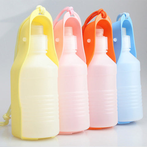 Portable Dog Cat Pet Feeding Bottle Drinking Water