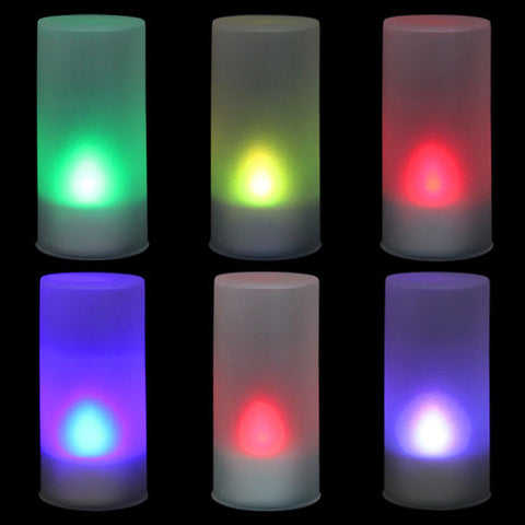 New LED Electronic Color Change Flicker Candle Light